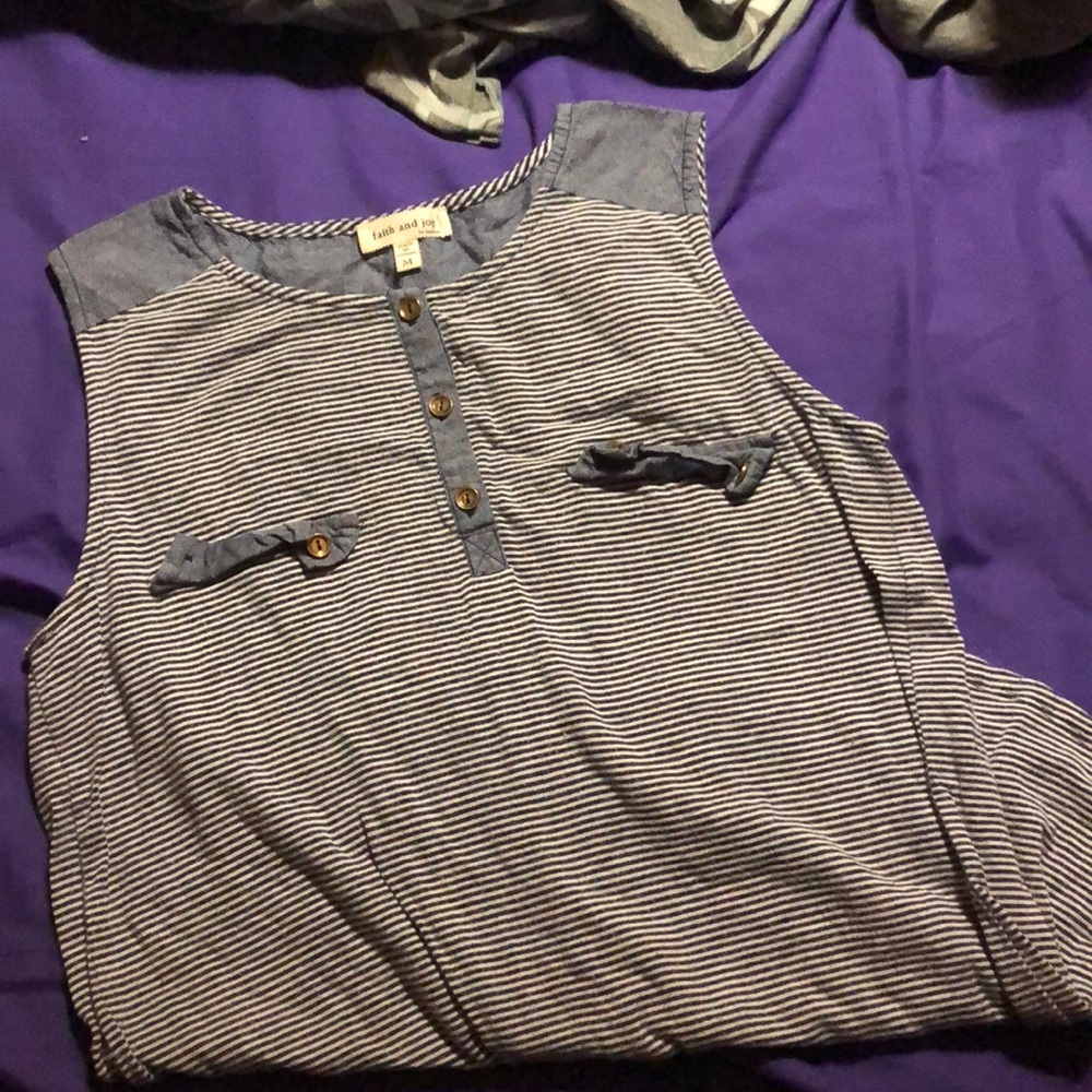 Stripped tank